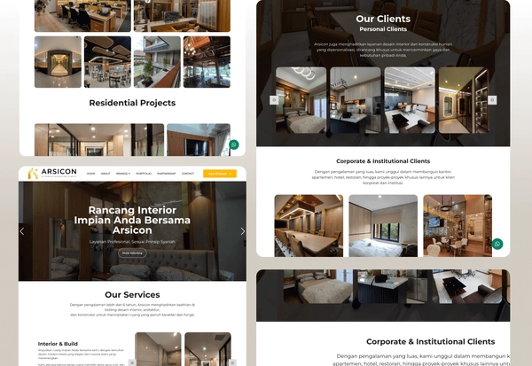 Arsicon - Contractor & Interior Design